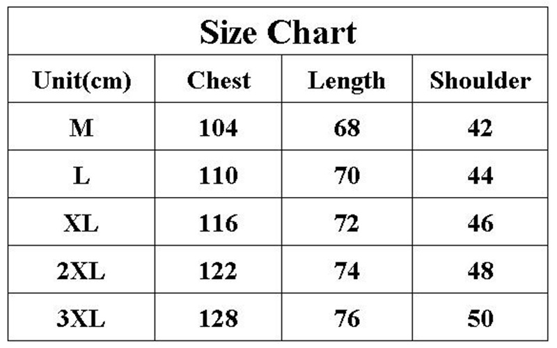 size chart 12